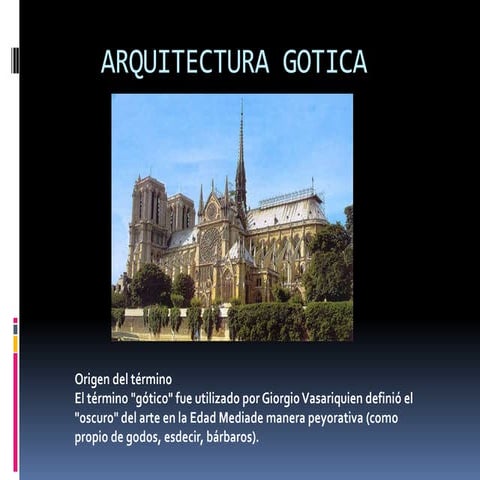 Arquitectura gotica oscar