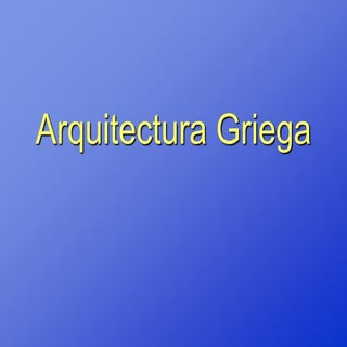 Arquitectura griega