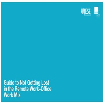 Guide to not getting lost in the remote work/office work mix