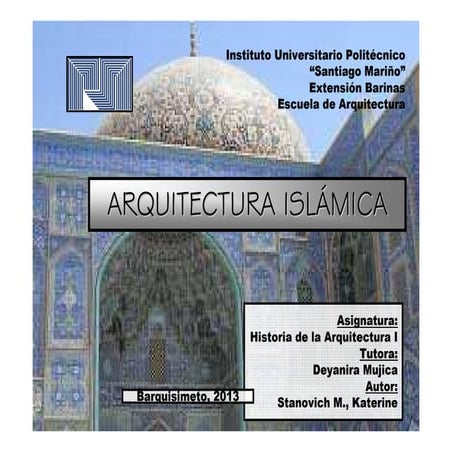 Arquitectura islamica