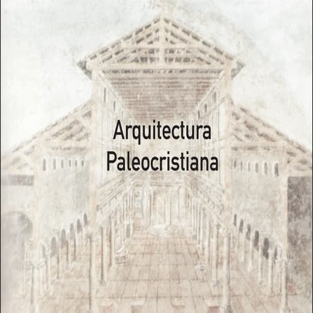 Arquitecturapaleocristiana