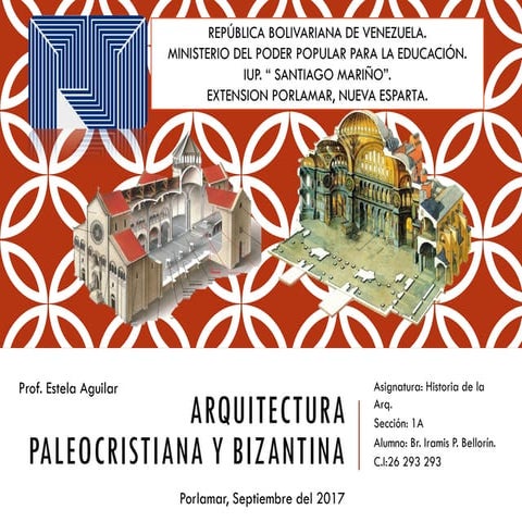 Arquitectura paleocristiana y bizantina