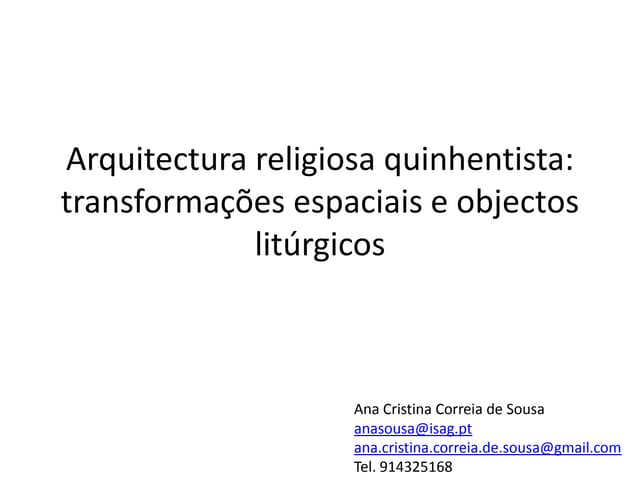 Arquitectura quinhentista