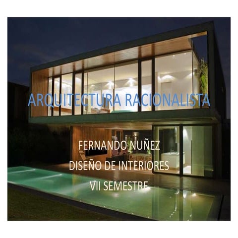 Arquitectura racionalista[1]