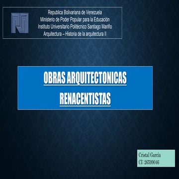 Arquitectura renacentista