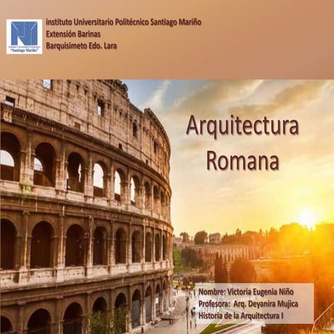 Arquitectura romana