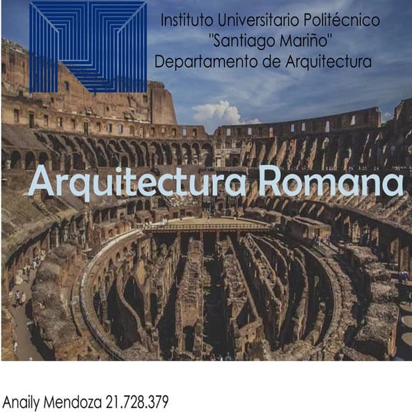 Arquitectura Romana