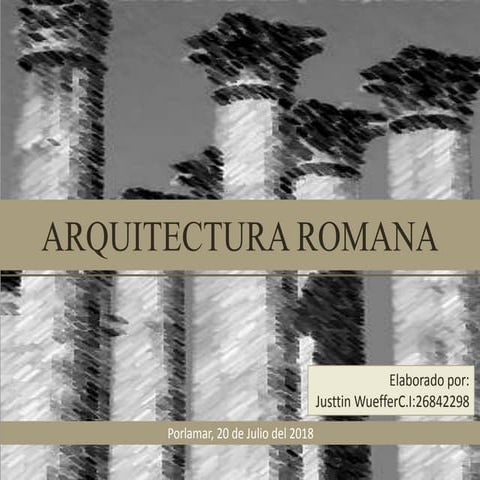 Arquitectura romana