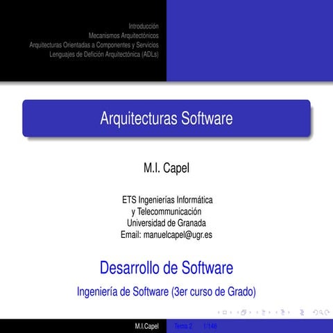 Arquitecturas de Software