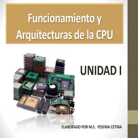 Arquitectura del procesador