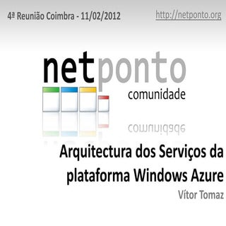 [NetPonto] Arquitectura dos Serviço...