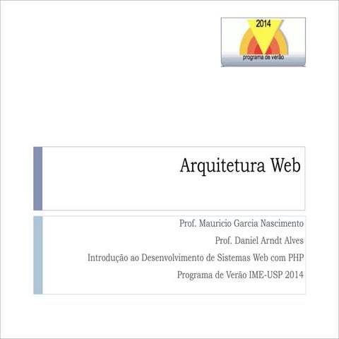 Arquitetura web