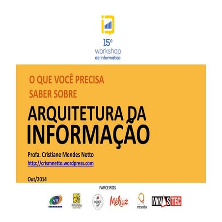 Arquitetura da informação
