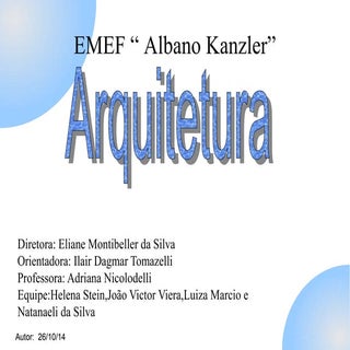 Arquitetura de Jaraguá do Sul / SC ...