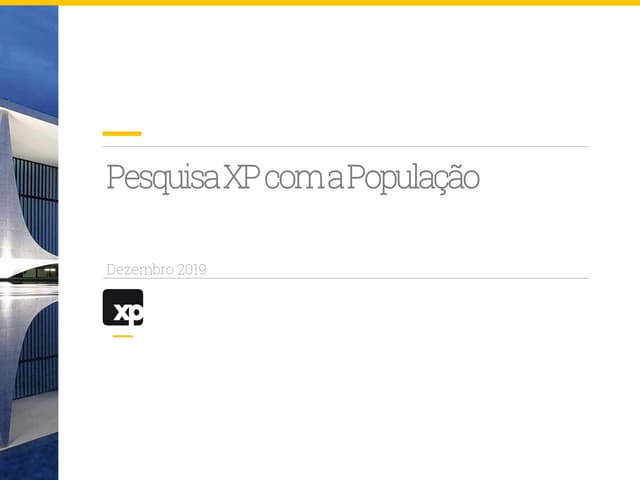 Pesquisa XP Ipespe 