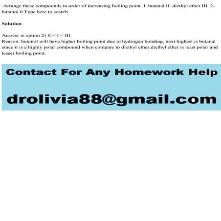Arrange these compounds in order of increasing boiling point. I. buta.pdf
