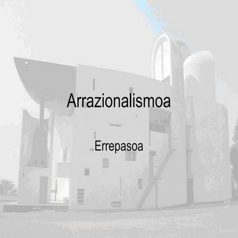 Arrazionalismoa (berria)