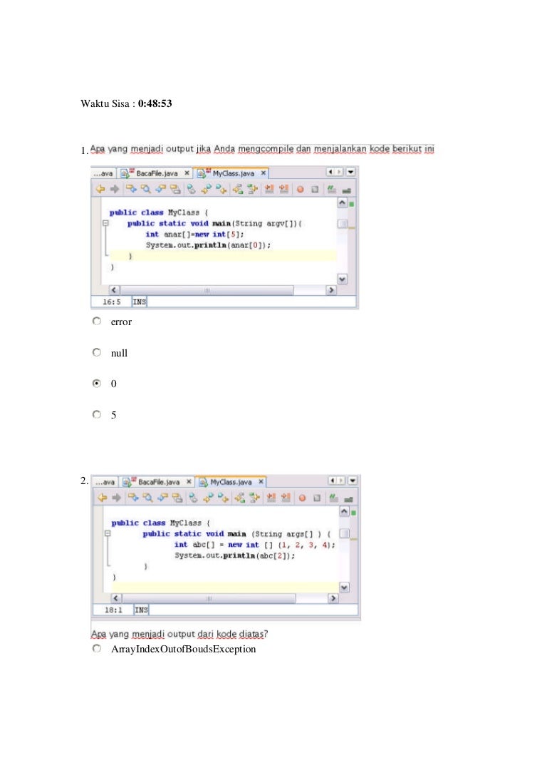 java array java array