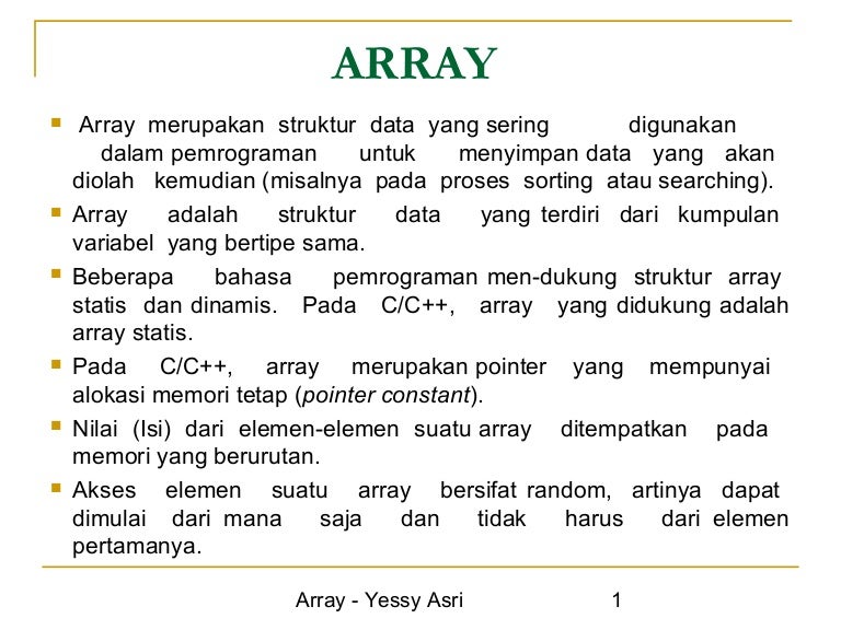 Array