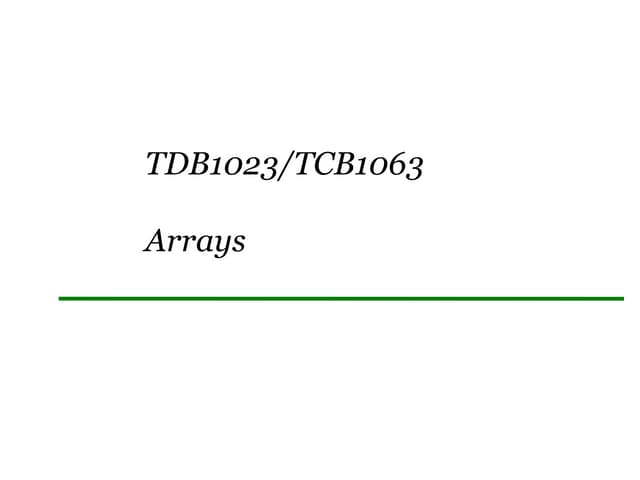 Array