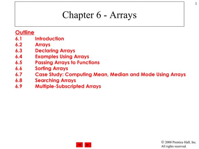 Array  i imp