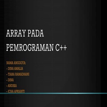 Array pada pemrograman C++ 1903280173218371.pptx