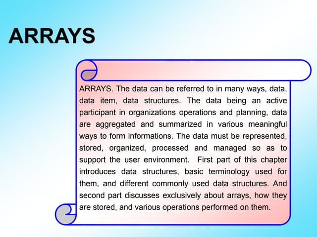 ARRAYS IN C++ CBSE AND STATE +2 COMPUTER SCIENCE | PPT | Databases ...