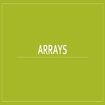 arrays.pptx