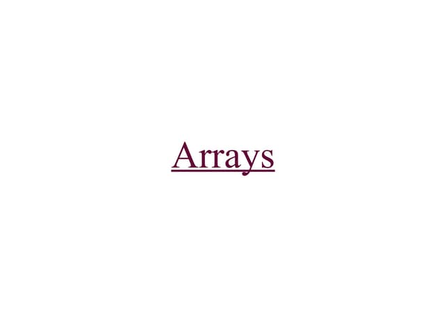 Arraysnklkjjkknlnlknnjlnjljljkjnjkjn.docx