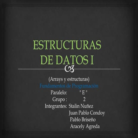 Arrays unidimensionales