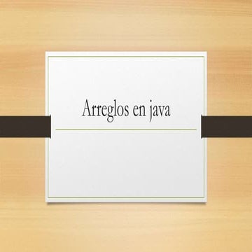 7.arreglos en java | PDF