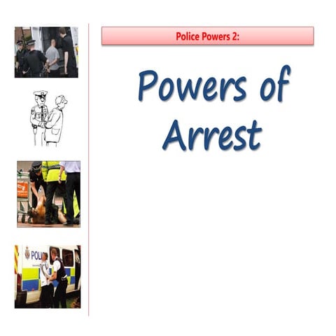 Powers of Arrest