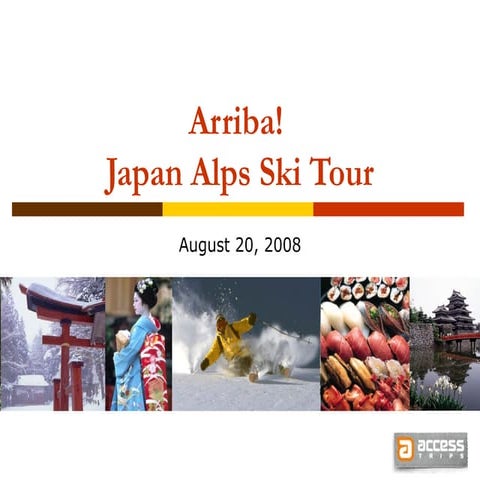 Arriba Japan Ski Tour V2