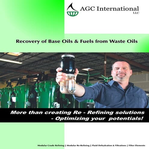 AGC Re-Refining Brochure