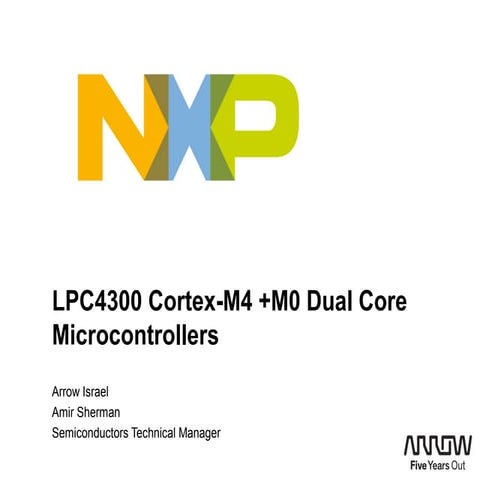 Arrow multisolution   nxp lpc4300 dual core