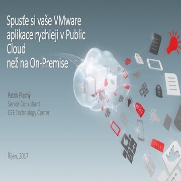 Spusťte si existující VMware infrastrukturu v Cloudu bez jakékoliv změny