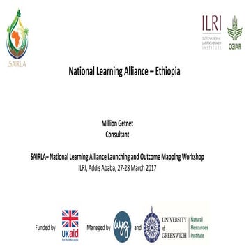 National Learning Alliance – Ethiopia