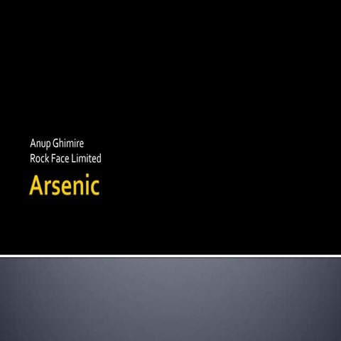 Arsenic