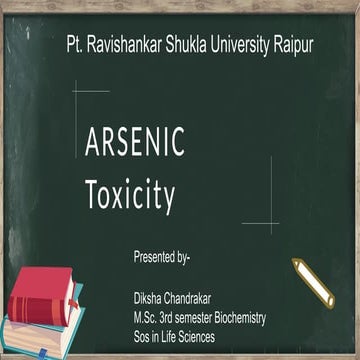 Heavy metal toxicity arsenic Toxicity.pptx
