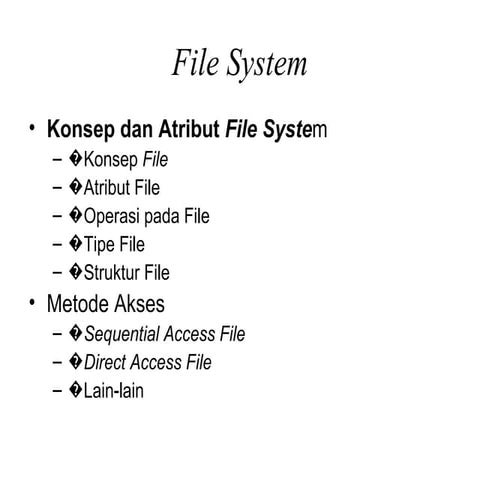 Arsip akses file system materi9