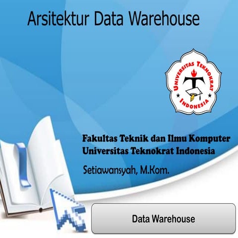 Arsitektur data warehouse