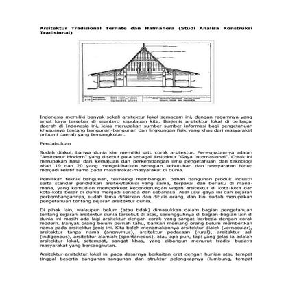 Arsitektur Tradisional Ternate dan Halmahera.doc