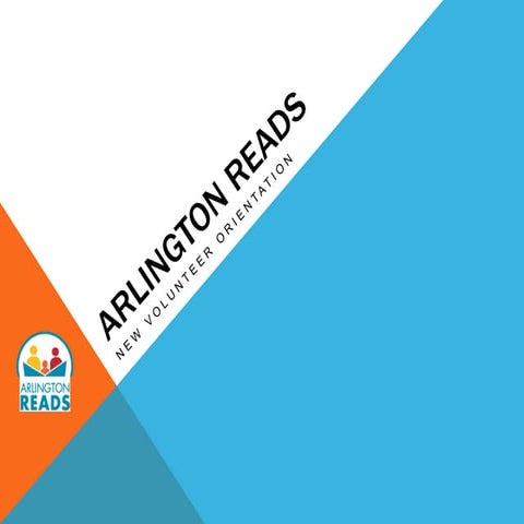 Arlington Reads-New Volunteer Orientation