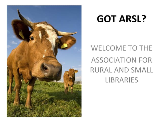 Arsl Present Wkg Draft