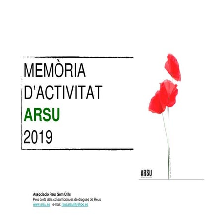 MEMORIA ARSU 2019