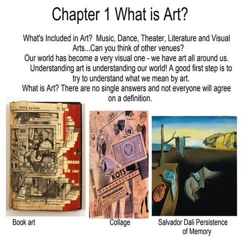 KCC Art 141 Chapter 1 What Is Art