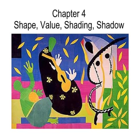 Art 141 Chapter 4 Shape Value Shading Shadow
