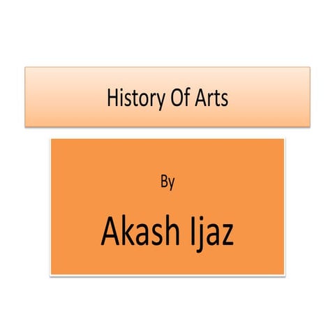history of Art