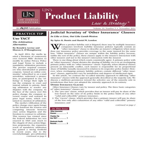 Use TACT: The Arbitration Alternative