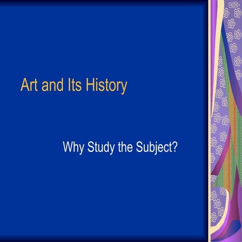 Introduction to Art History
